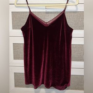 Free People Velvet Tank Top